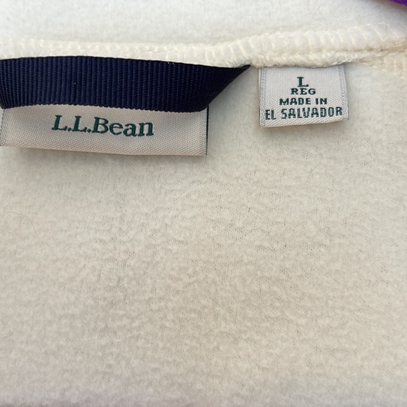 LL Bean Fleece L - Picture 3 of 4